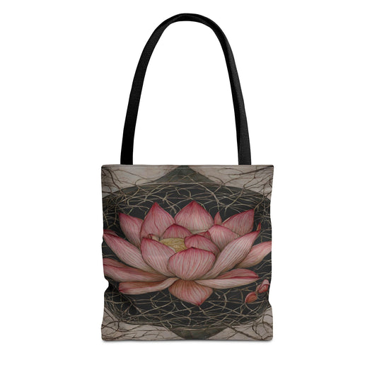 Lotus and Thorns Tote bag