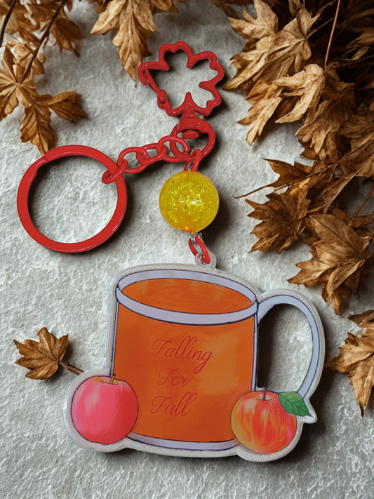 Apple Cider Keychain/Bag charm