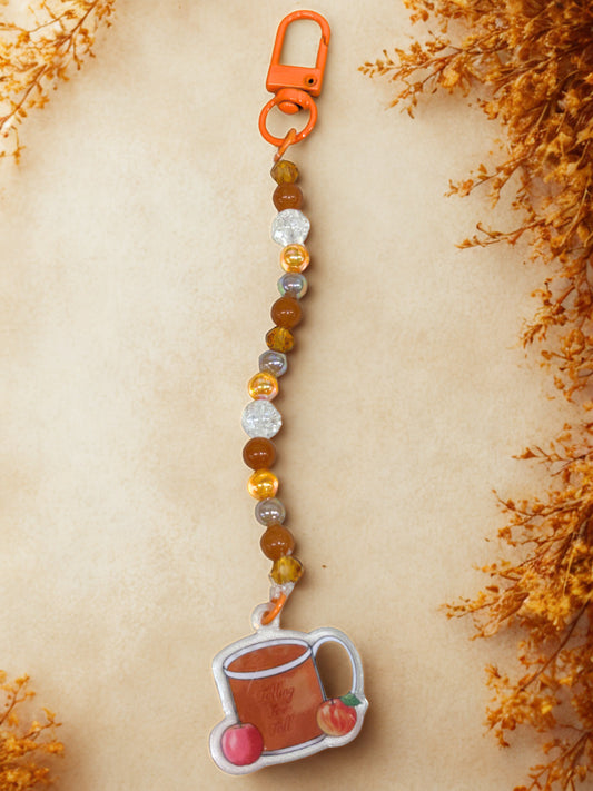 Apple Cider Phone Charm with clip