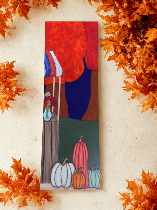 Matte Farmers Stall Bookmark